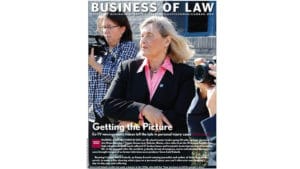 Front page of the American Bar Association Journal featuring Gera-Lind Kolarik