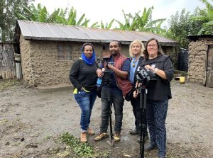 The Evidence Video crew at work in Kenya